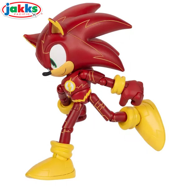 Jakks Pacific DC x Sonic the Hedgehog Power vs Speed 5 Inch Action Figure Multipack